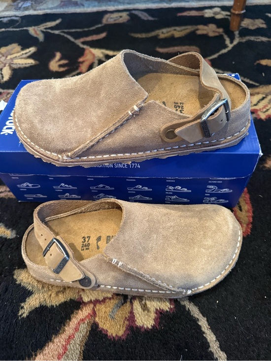 Birkenstock Shoes - Birkenstock Lutry Clog - Tan 6 n new